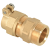 Brass male adaptor with pack joint nut NR-I013