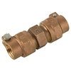 Bronze connector with pack joint nut NR-I011