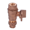 Lead free Bronze lockable ball valve with padlock wings-NR-L054