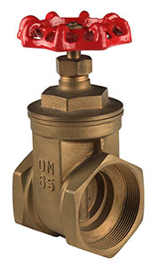 Non-Rising Brass Gate Valve