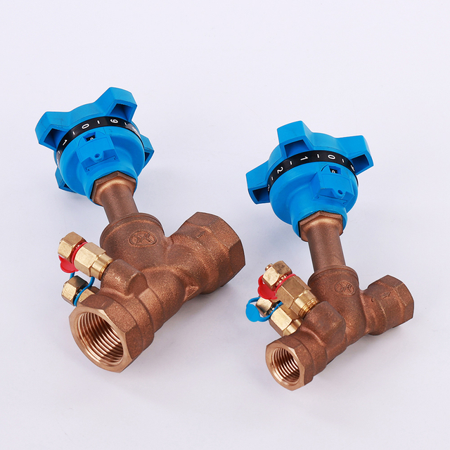Bronze static balancing valve NR-Y001