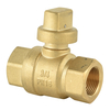 Brass ball valve with brass handle NR-B012