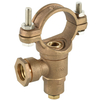  Bronze self-tapping ferrule straps with compression end （NR-F008）