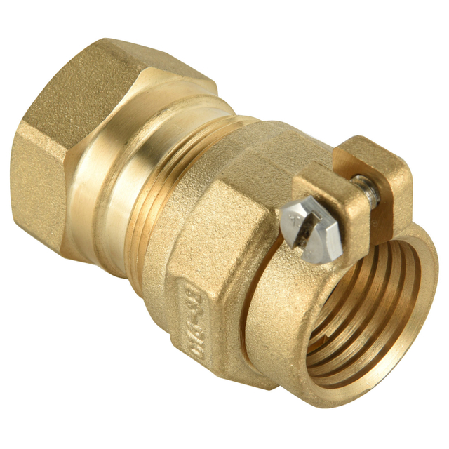  Brass female adaptor with pack joint nut NR-I010