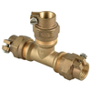 Lead free Bronze Tee connector with pack joint nut - NR-I014