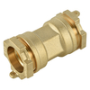 Brass compression adaptor for PE pipe NR-I006