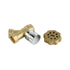Brass Variant Lockable Ball Valve And Strainer NR-L003