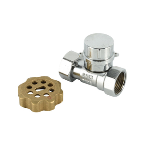 Brass One-piece Lockable Ball Valve NR-L004