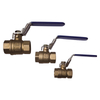 Brass ball valve with lockable handle NR-L015