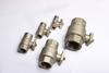 Brass ball valve with ISO5211 mounting flange for actuator NR-B020