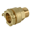Brass male compression adaptor for PE pipe NR-I004