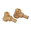Brass lockable gate valve NR-L053