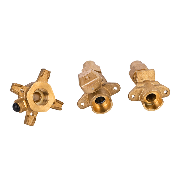 Lead free Bronze water meter accessories with Flare Copper Tube Nut NR-W007 