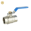 Durable Forged Brass Full Port Valve with Side Drain and Lever Handle for Shut off 2 Way Brass Ball Valve